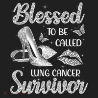 Blessed To Be Called Lung Cancer Survivor High Heels Beanie thumb 2