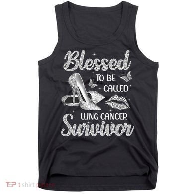 Blessed To Be Called Lung Cancer Survivor High Heels Tank Top