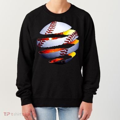 Baseball Tear Women's Sweatshirt