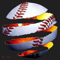 Baseball Tear Women's Sweatshirt thumb 2
