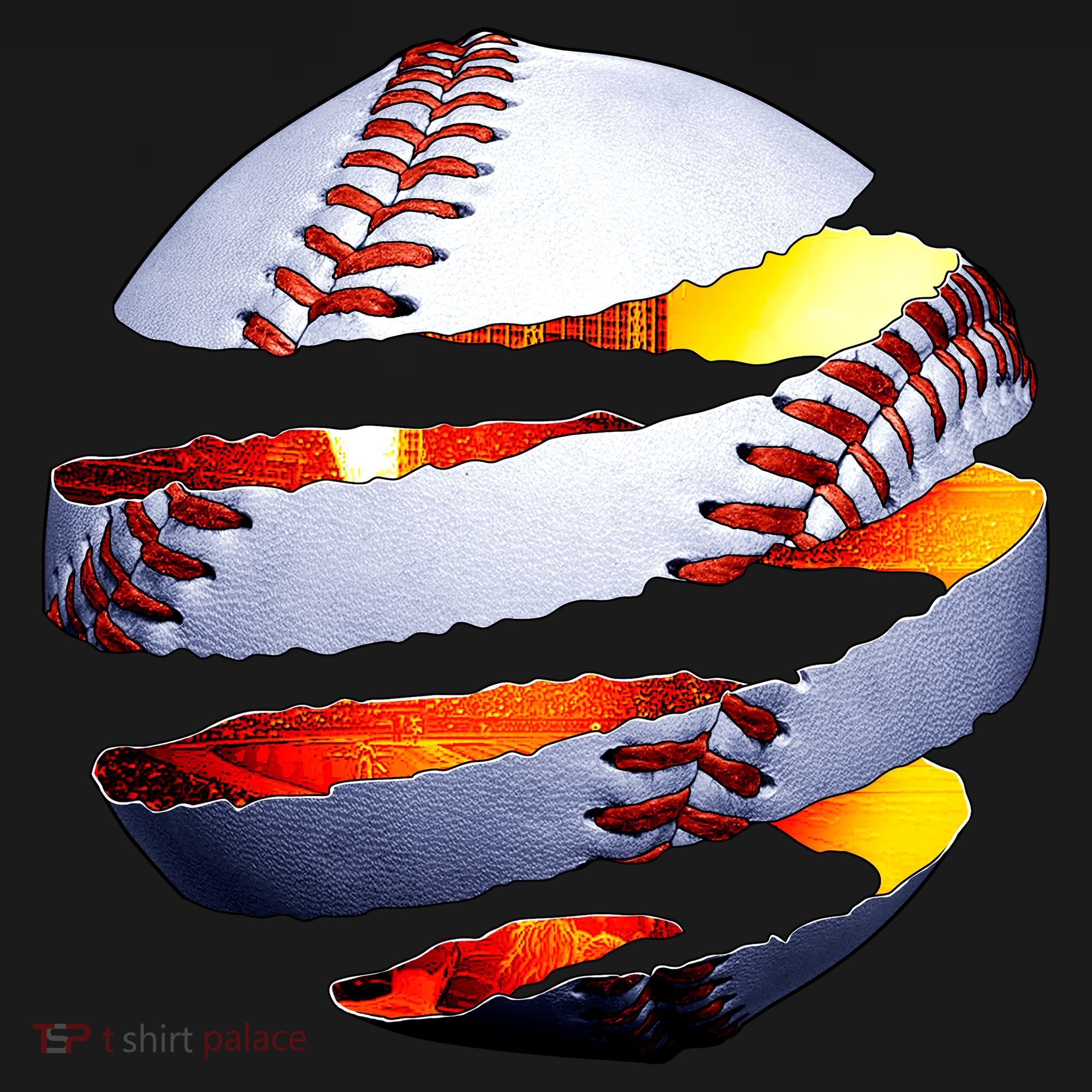 Baseball Tear Backpack