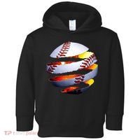 Baseball Tear Toddler Hoodie thumb 0