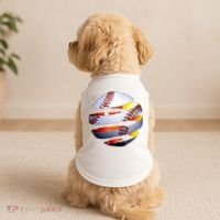 Baseball Tear Doggie Tank thumb 2