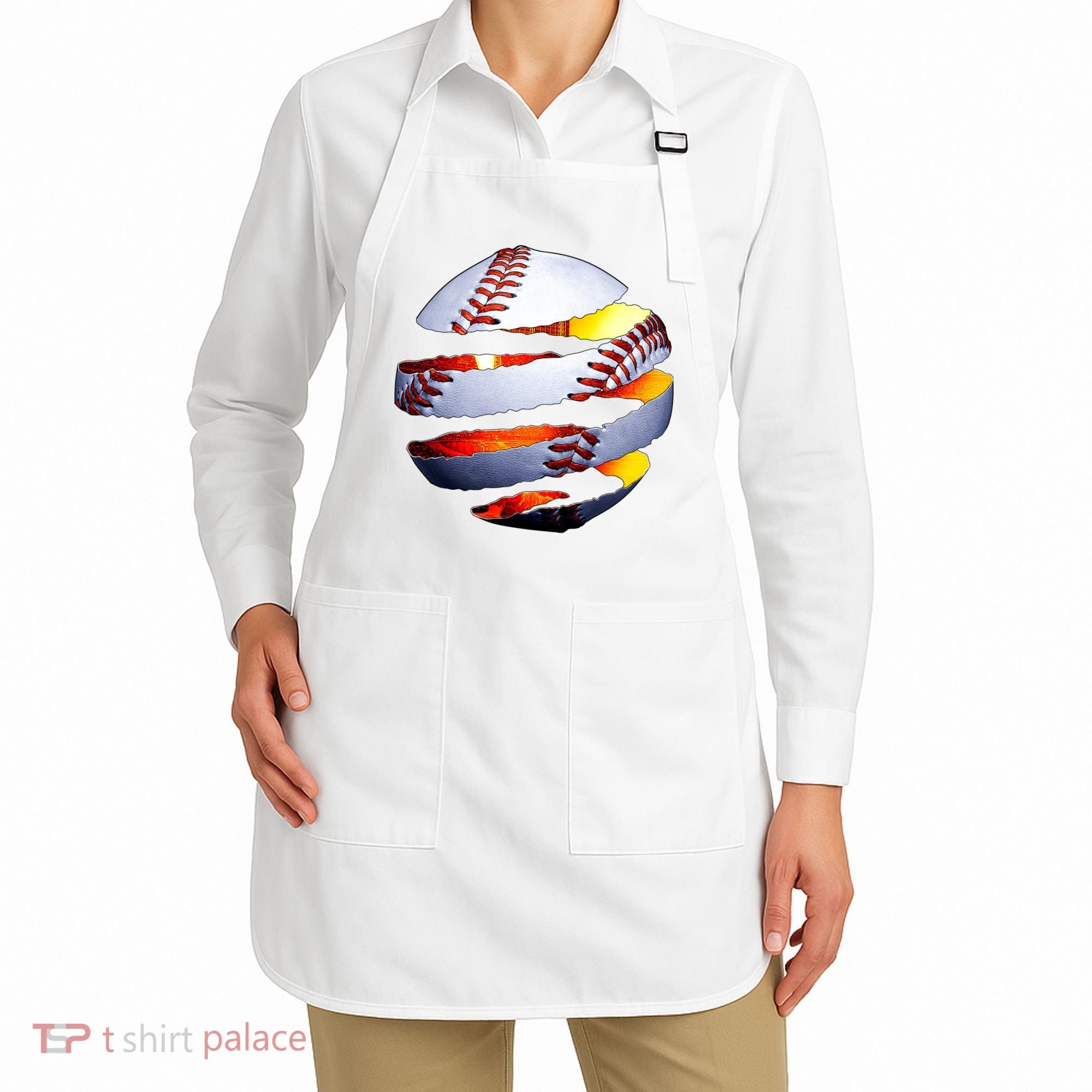Baseball Tear Apron
