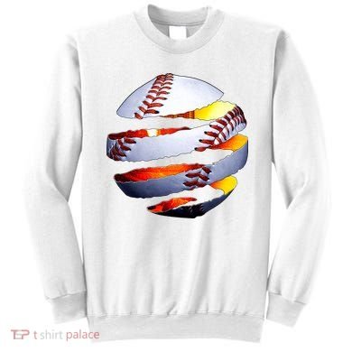 Baseball Tear Sweatshirt