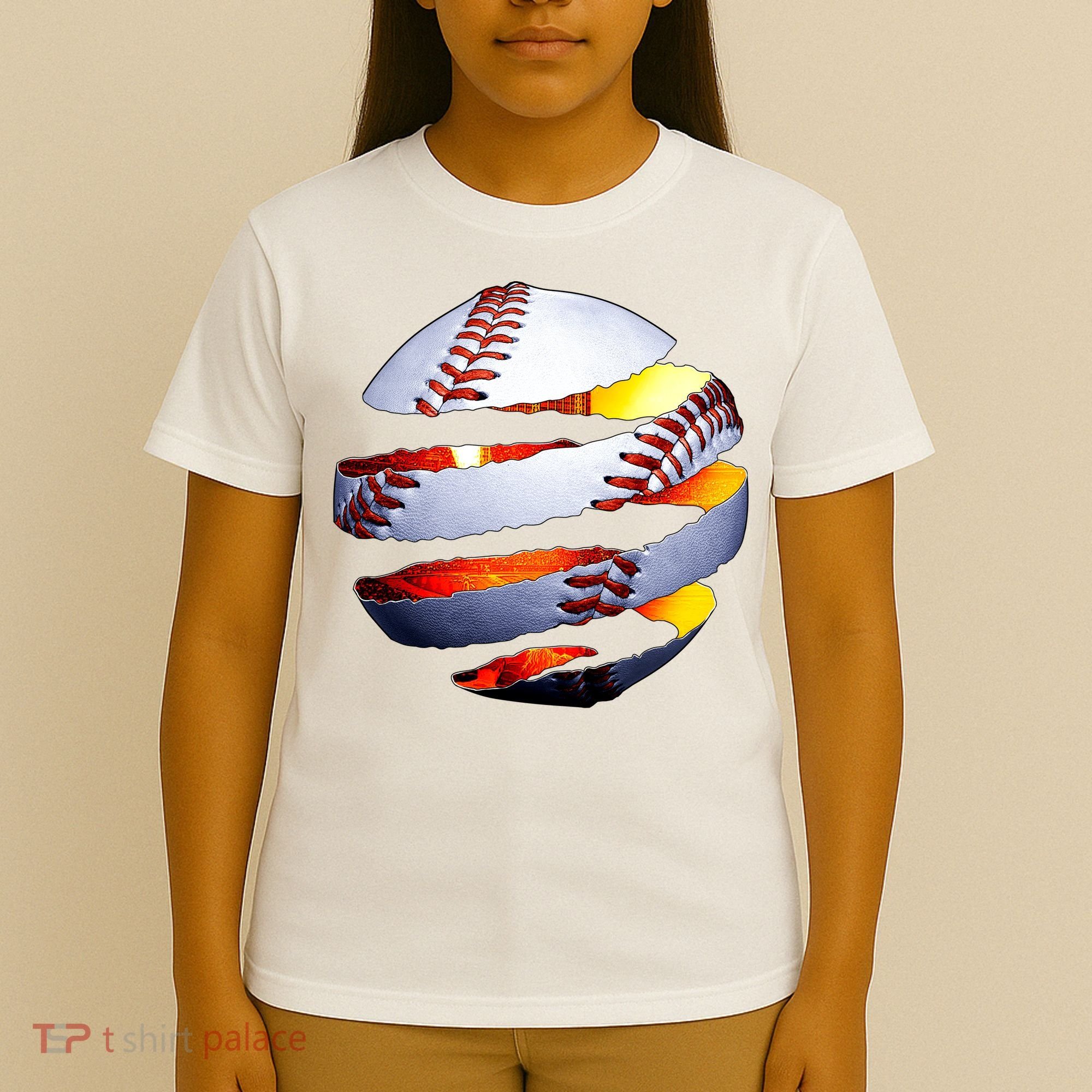Baseball Tear T-Shirt
