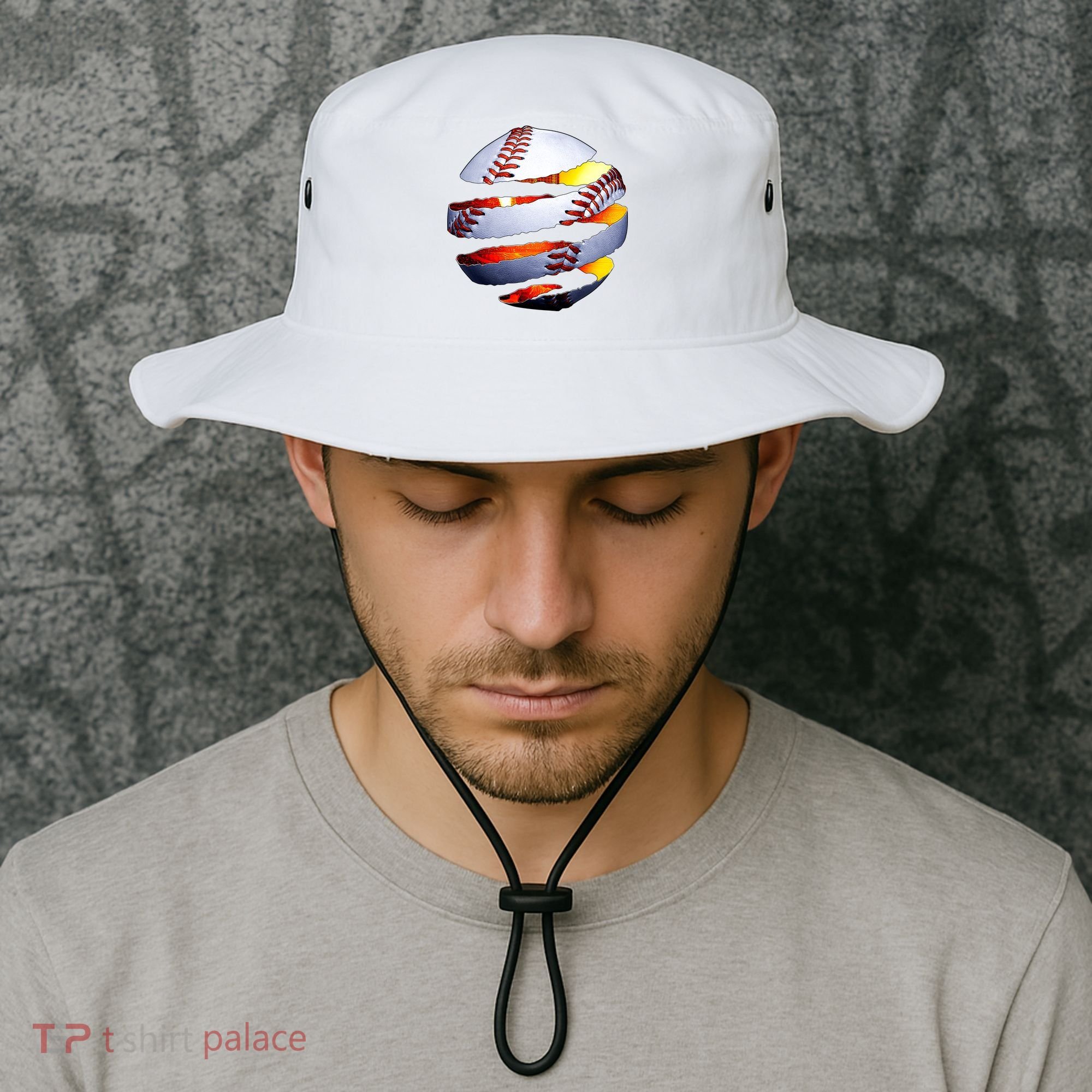 Baseball Tear Bucket Hat