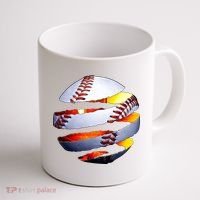 Baseball Tear Coffee Mug thumb 1