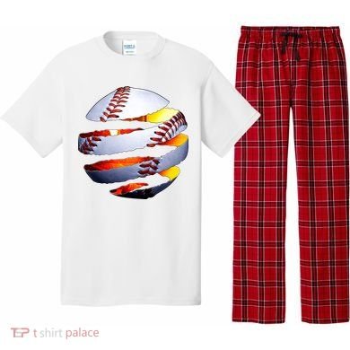 Baseball Tear Pajama Set