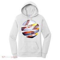 Baseball Tear Women's Hoodie thumb 0