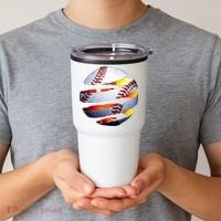 Baseball Tear Tumbler thumb 2