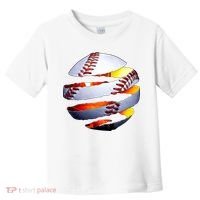 Baseball Tear Toddler T-Shirt thumb 0