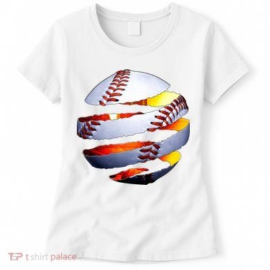 Baseball Tear Women's T-Shirt