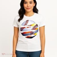 Baseball Tear Women's T-Shirt thumb 4