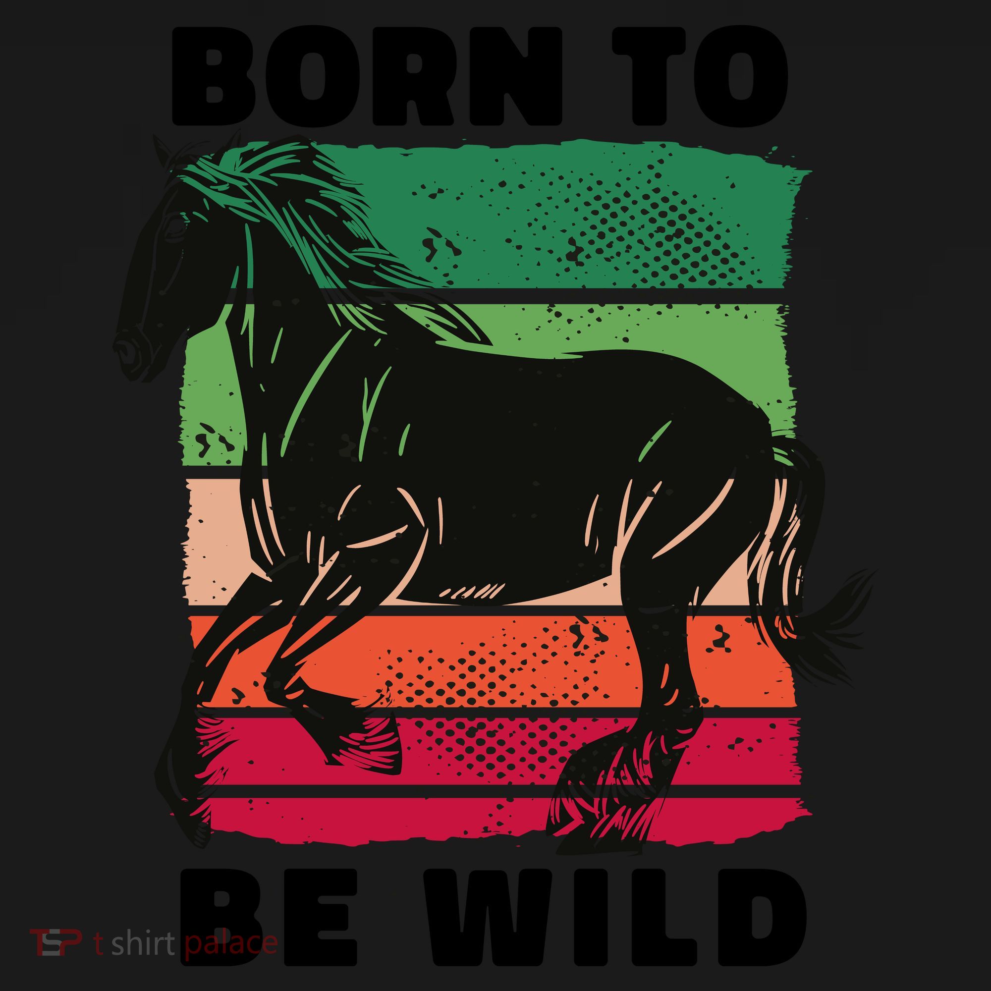 Born To Be Wild Horse Coaster