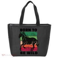Born To Be Wild Horse Tote Bag thumb 0
