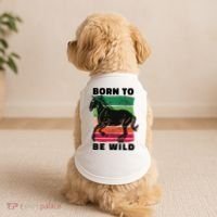 Born To Be Wild Horse Doggie Tank thumb 2