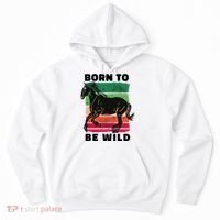 Born To Be Wild Horse Hoodie thumb 0