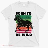 Born To Be Wild Horse T-Shirt thumb 0