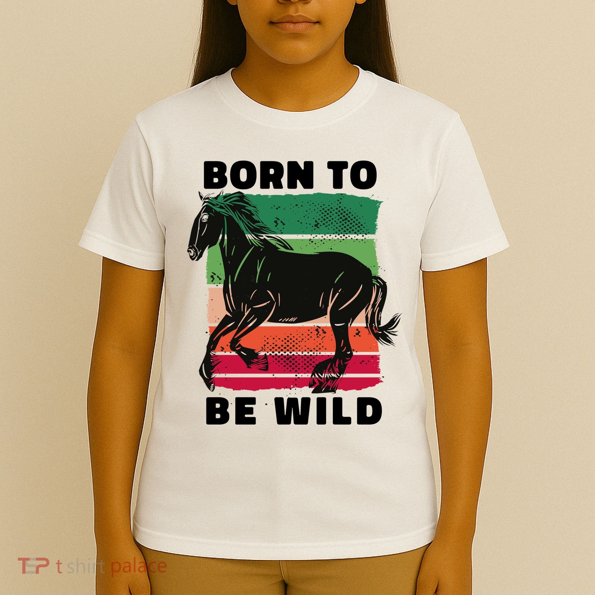 Born To Be Wild Horse T-Shirt