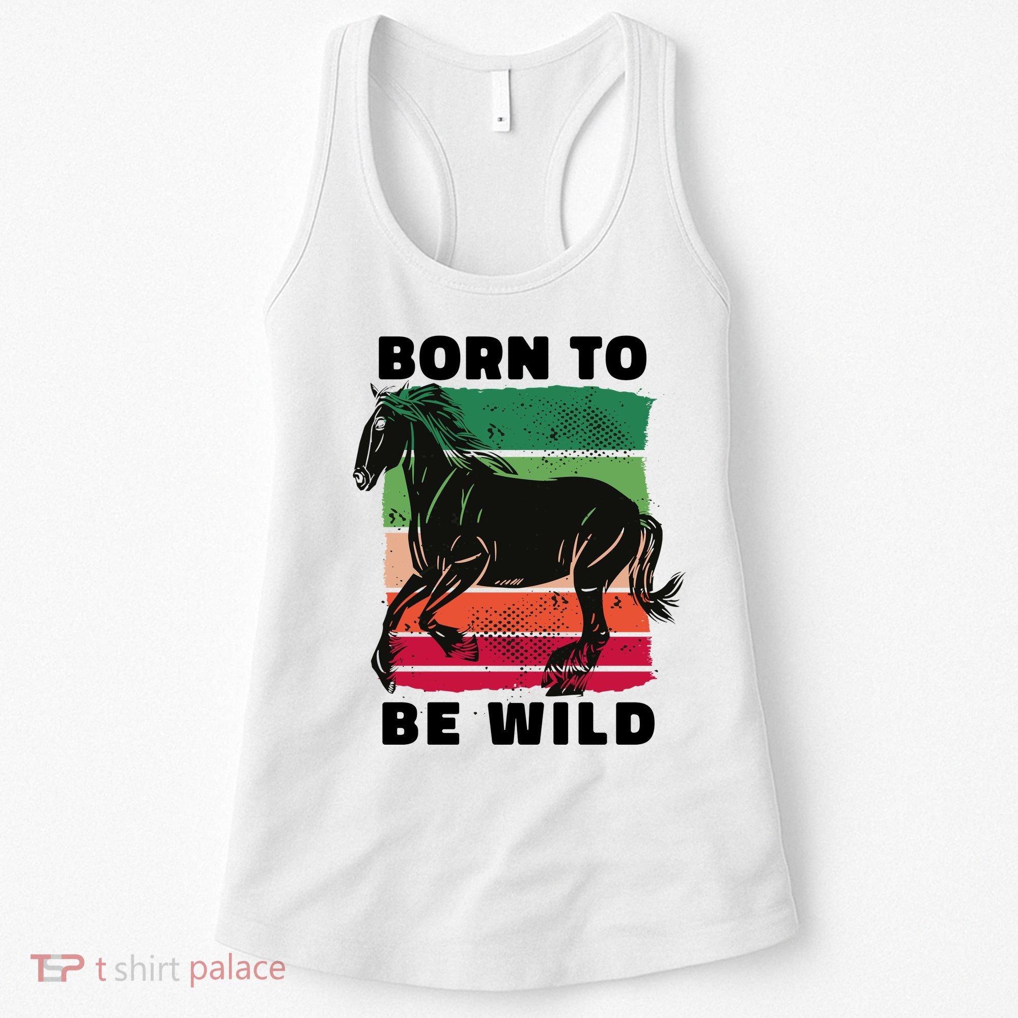 Born To Be Wild Horse Women's Tank Top