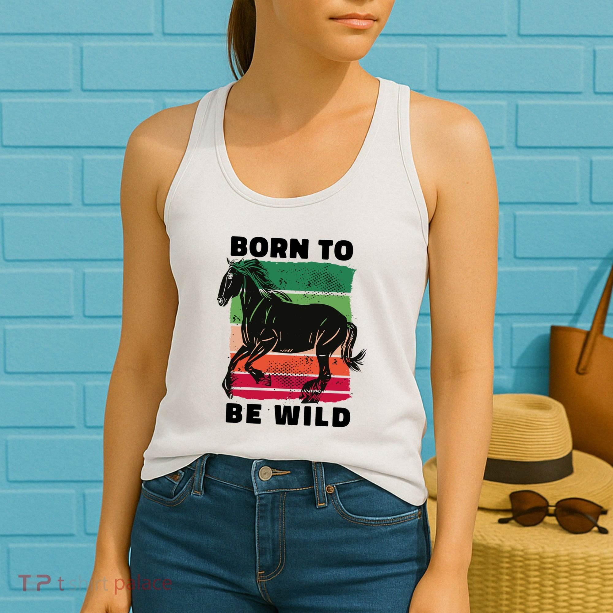 Born To Be Wild Horse Women's Tank Top