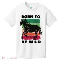 Born To Be Wild Horse Kids T-Shirt thumb 0