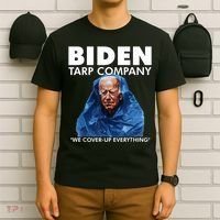 Biden Tarp Company WELL COVER UP EVERYTHING Joe Biden Funny Anti Biden T-Shirt thumb 6