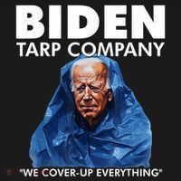 Biden Tarp Company WELL COVER UP EVERYTHING Joe Biden Funny Anti Biden Women's Tank Top thumb 5