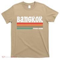 Bangkok Thailand City Bangkok Vacation Travel Retro T-Shirt thumb 0