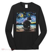 Black Tuxedo Cat Night 2 Long Sleeve Shirt thumb 0