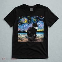 Black Tuxedo Cat Night 2 T-Shirt thumb 5