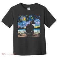 Black Tuxedo Cat Night 2 Toddler T-Shirt thumb 0