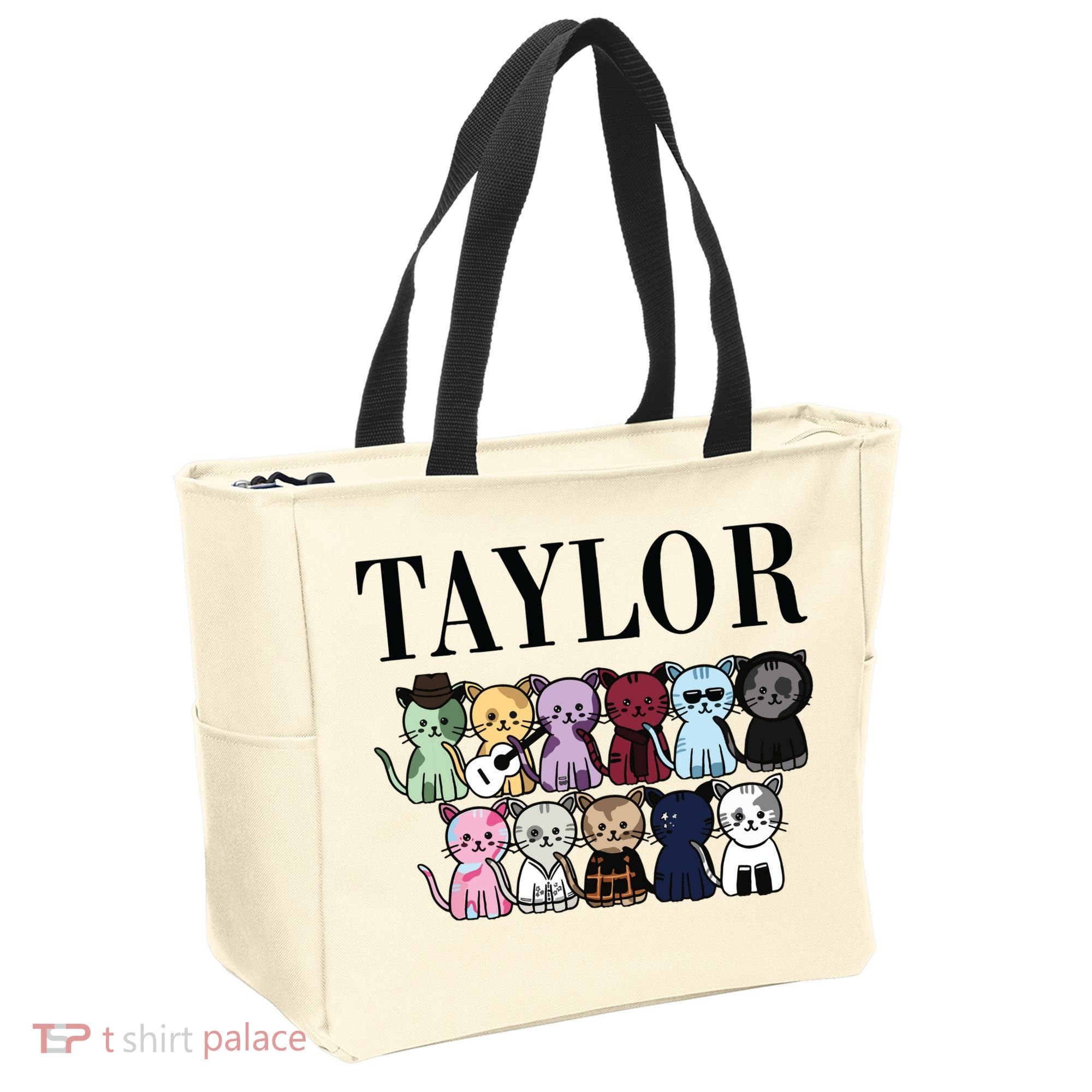 Birthday Taylor Cat Lover Tote Bag