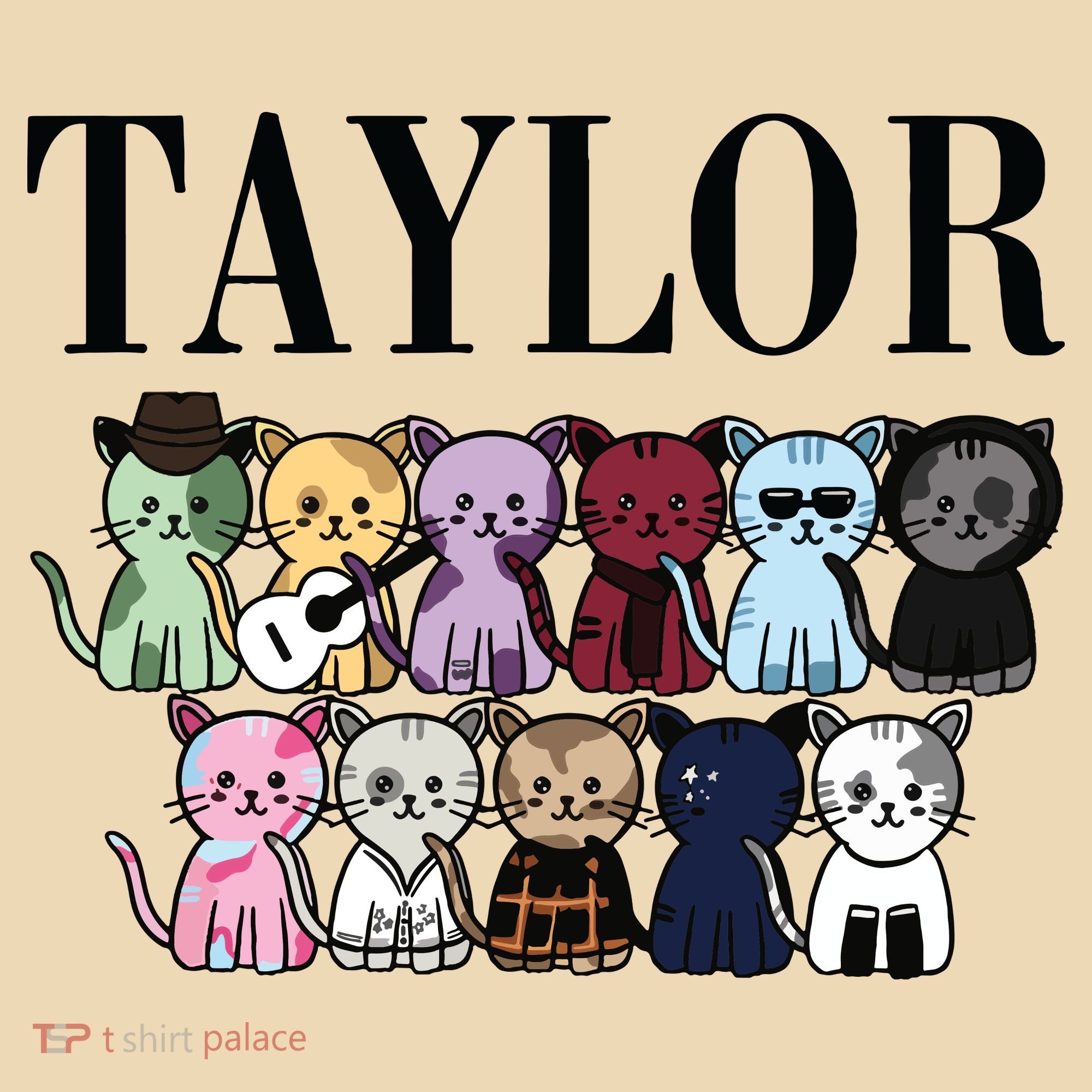 Birthday Taylor Cat Lover Tote Bag