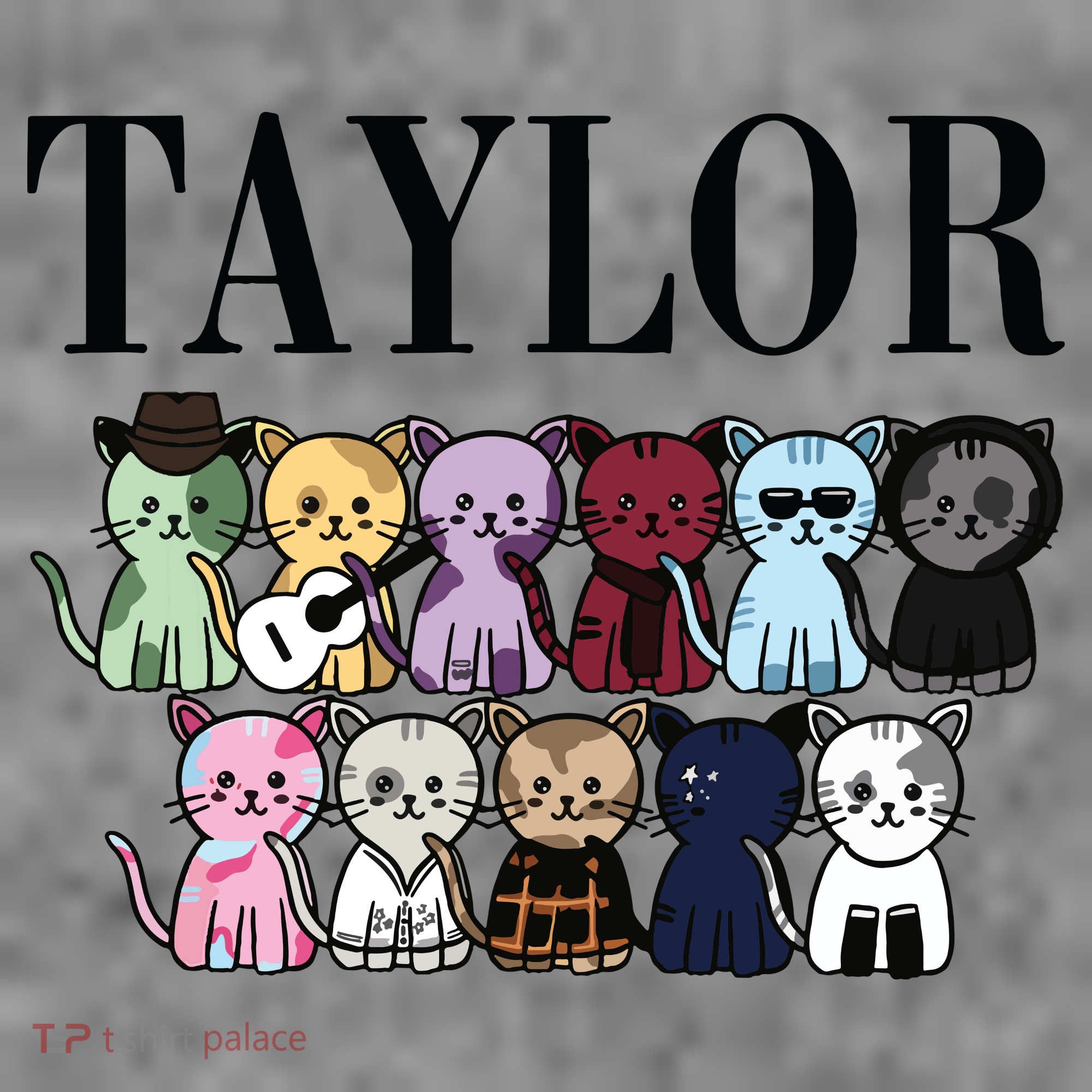 Birthday Taylor Cat Lover Toddler Hoodie