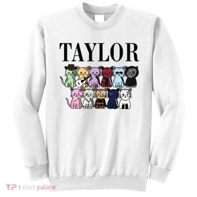 Birthday Taylor Cat Lover Sweatshirt