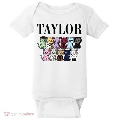 Birthday Taylor Cat Lover Baby Bodysuit