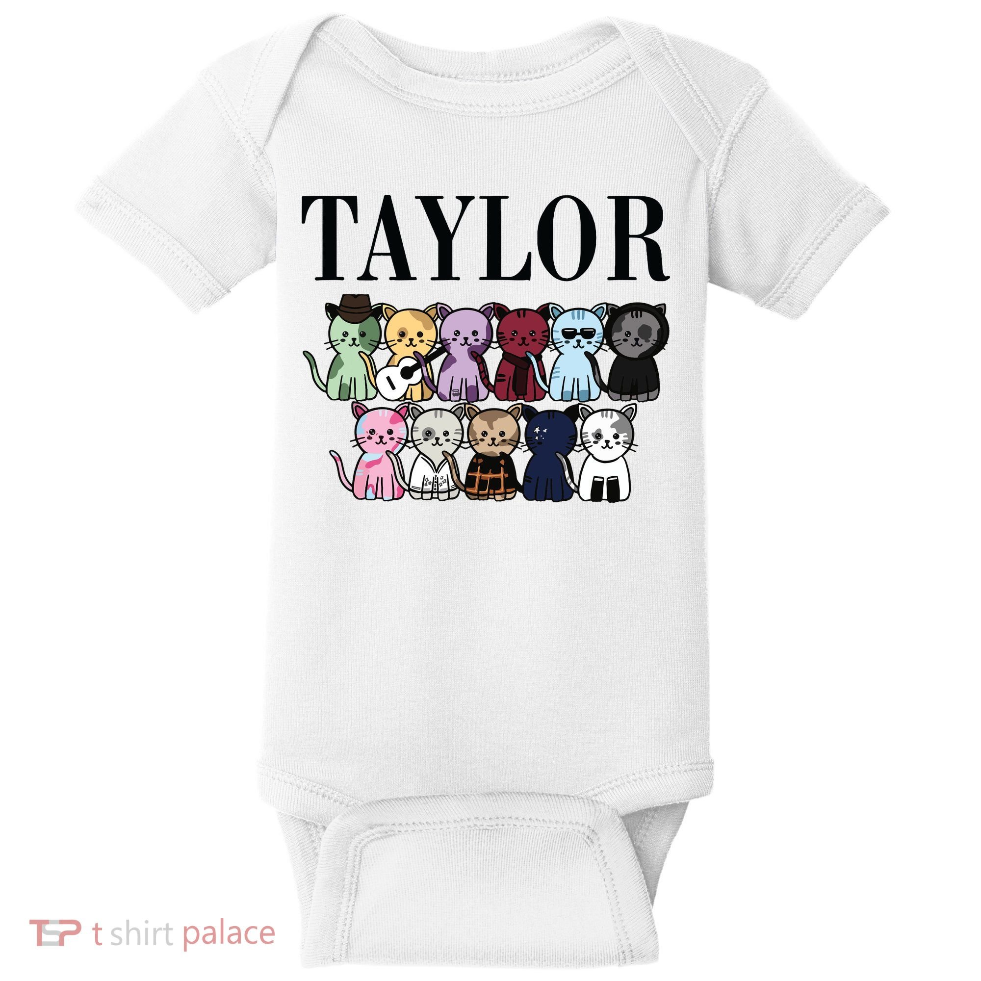 Birthday Taylor Cat Lover Baby Bodysuit