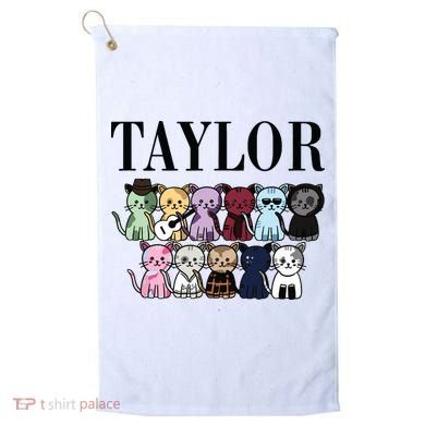 Birthday Taylor Cat Lover Golf Towel