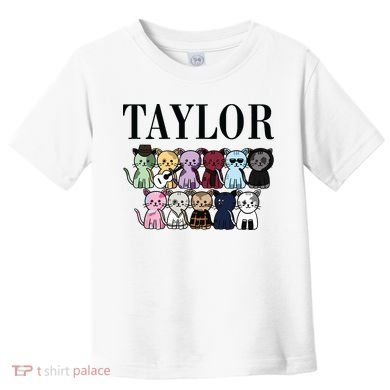 Birthday Taylor Cat Lover Toddler T-Shirt