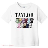 Birthday Taylor Cat Lover Toddler T-Shirt thumb 0