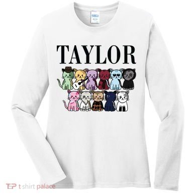 Birthday Taylor Cat Lover Women's Long Sleeve Shirt