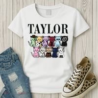 Birthday Taylor Cat Lover Women's T-Shirt thumb 3