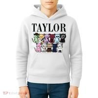 Birthday Taylor Cat Lover Kids Hoodie thumb 4