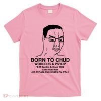 Born To Chud World Is A Psyop Seethe & Cope 1989 T-Shirt thumb 0