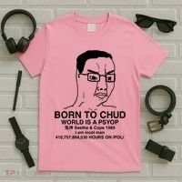 Born To Chud World Is A Psyop Seethe & Cope 1989 T-Shirt thumb 5