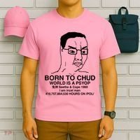 Born To Chud World Is A Psyop Seethe & Cope 1989 T-Shirt thumb 6