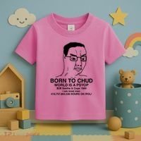 Born To Chud World Is A Psyop Seethe & Cope 1989 Toddler T-Shirt thumb 3