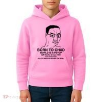 Born To Chud World Is A Psyop Seethe & Cope 1989 Kids Hoodie thumb 4